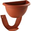 Vaso muro Terrae 31,5x18,4 cm in plastica terracotta