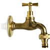 Rubinetto da esterno ornamentale in ottone lucido R1 13 mm (1/2")