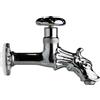 - Rubinetto da esterno ornamentale in ottone cromato R3/C Ø 13 mm