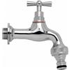 Rubinetto da esterno ornamentale in ottone cromato R1 C 13 mm (1/2")