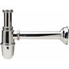 Sifone a bottiglia cromato SIF C 8x8,5x27 cm