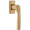 Maniglia per finestra Martellina bica alluminio tipo DK bronzata