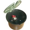 Toro pozzetto con idrantino in ottone