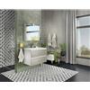 Mobile bagno base sospesa Cube 80 cm rovere grigio