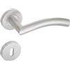 Maniglia Round acciaio inox con rosette e bocchette patent inox