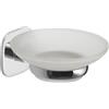 Portasapone bagno Teide in acciaio inox cromo