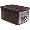 Stefanplast Contenitore in plastica Stefanplast Elegance M 29x39x21moka