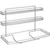Mensola porta rotoli carta cucina a 3 piani Roll-It trattamento polytherm