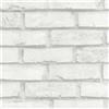 Plastica adesiva in rotolo fantasia muro bianco 45 cm x 2 m