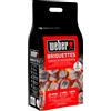 Weber Bricchetti di legno Weber 4 kg