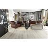 Pavimento SPC Futura Light rovere grigio sp 3,5 mm 123x19 cm