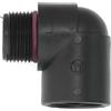 Raccordo a gomito 1/2" M/F