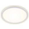 Plafoniera LED Slim 2400 lm bianco neutro Ø 30 cm bianco