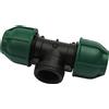 Raccordo a T per tubo ø 32 x 3/4" x ø 32