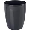 Vaso ORCHID colore antracite in plastica cm 13
