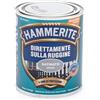 Smalto a solvente satinato Hammerite grigio 0,75 l
