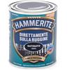 Hammerite Smalto a solvente satinato Hammerite nero 0,75 l