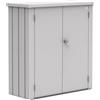 Armadio da esterno Biohort Romeo 140x132x57 cm argento