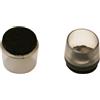 - 4 calzanti in pvc con feltro Ø 18 mm trasparente