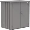Armadio da esterno Biohort Romeo 140x132x87 cm grigio quarzo