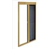 Irs Zanzariera plissettata orizzontale Irs 120x240 cm bronzo
