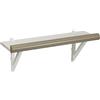 Mensola per casette da giardino Garofalo Tuscany Evo 73,5x19,2x2 cm beige