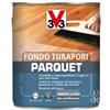 V33 Fondo turapori parquet incolore 2,5 lt
