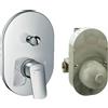 Logis 71409 miscelatore vasca/doccia con deviatore e corpo incasso