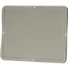Coperchio in plastica senza cerniere Eurobox 40x30 cm grigio