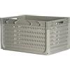 Contenitore in plastica Eurobox 60x40x32 cm 65 l grigio