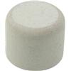 Terminale bastone tenda Tappo in legno shabby bianco 28 mm 2 pz