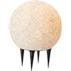 Sfera solare 20 cm IP65 grigio