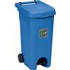 Bidone spazzatura con pedale Stefanplast Urban Eco System 80 l blu