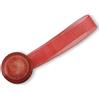Calamita tonda Lurex Big rosso 2 pezzi