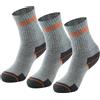 Calza da lavoro Kapriol grigio tg. 45-47 3 pz