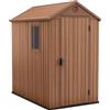 Keter Casetta da giardino in resina Keter Darwin sp. 16 mm marrone 2 m²