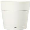 Deroma Vaso Save in plastica bianco Ø 20 cm