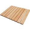 Pedana doccia larice 55x68 cm naturale
