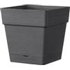 Deroma Vaso Save quadro in plastica antracite 17 cm