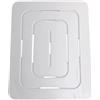 Pedana doccia in Okumè Marino 54x68 cm bianco