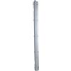 Plafoniera stagna per tubi LED attacco 2xT8 da 230V in PC H 156 cm