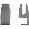 Supporti pannelli protettivi da tavolo 40x90x33 cm grigio