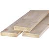 Asse in legno naturale 2x9x200 cm
