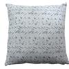 Fodera per cuscino fantasia spiga blu 50x50 cm