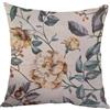 Fodera per cuscino a fantasia Peonia beige 50x50 cm