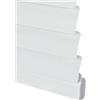 Veneziana da interno in alluminio 91x240 cm bianco