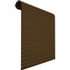 Tapparella PVC Roma L 83 x H 160 cm marrone