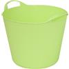 Cesto contenitore in plastica multiuso 25 l verde