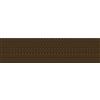 Stecche tapparella PVC Roma aggiuntive L 123 x H 27,5 cm marrone