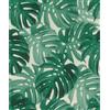 Carta da parati decorativa foglie monstera
